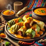 Romanian-Congolese Fusion: Plantain-Stuffed Sarmale with Peanut Sauce