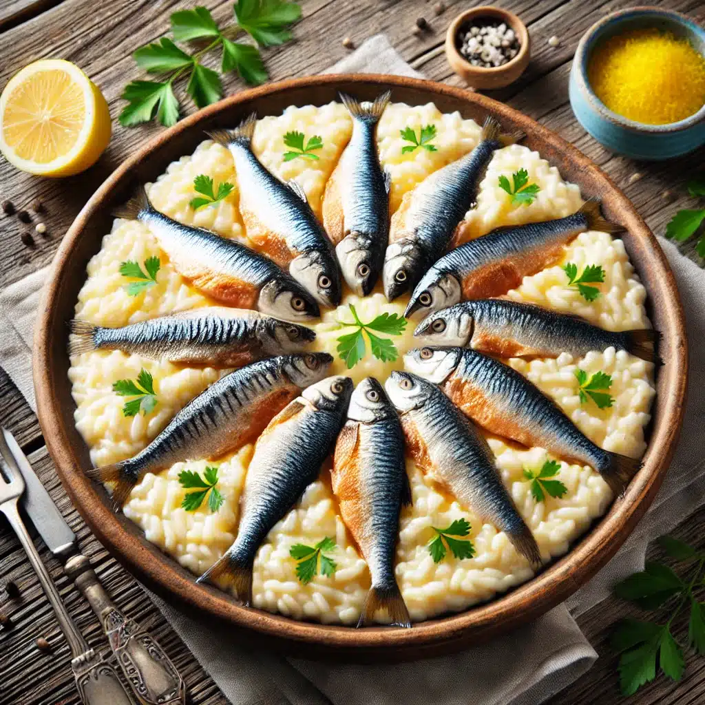 Three Fish Risotto